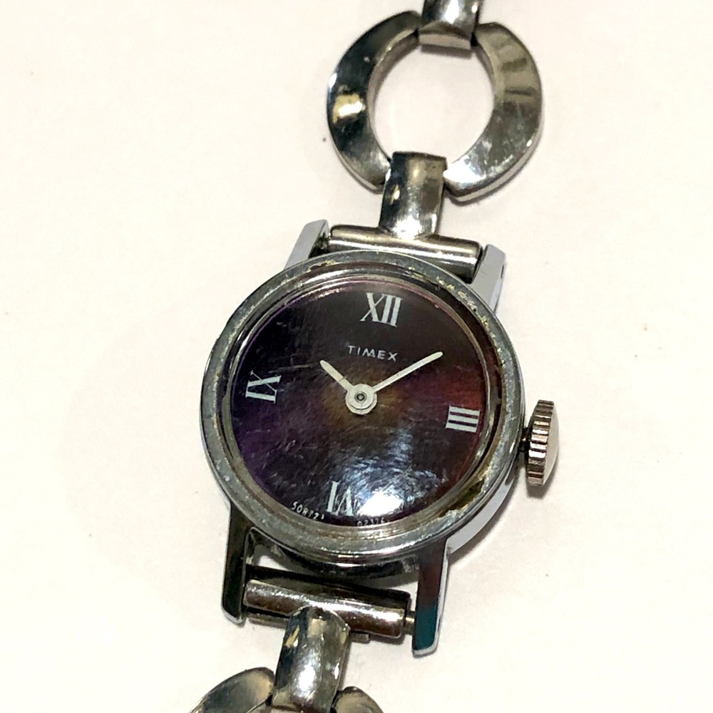 Timex Mechanical Hand Winding Watch Vintage